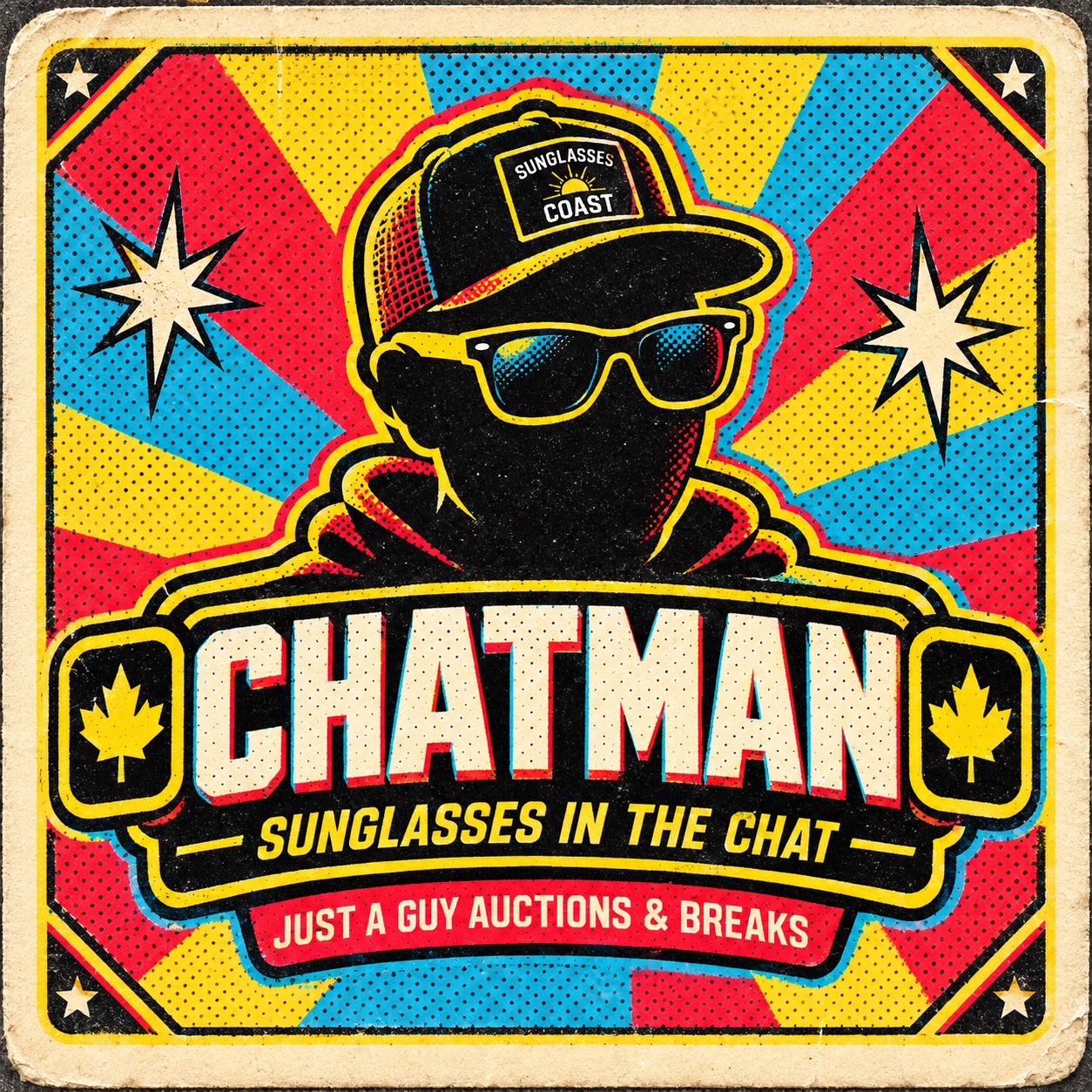 Chatman pop art logo