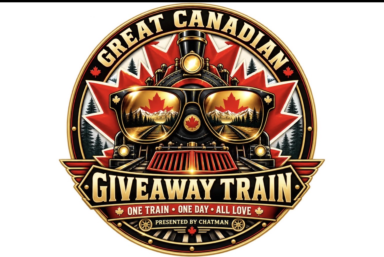 Great Canadian Giveaway Train badge