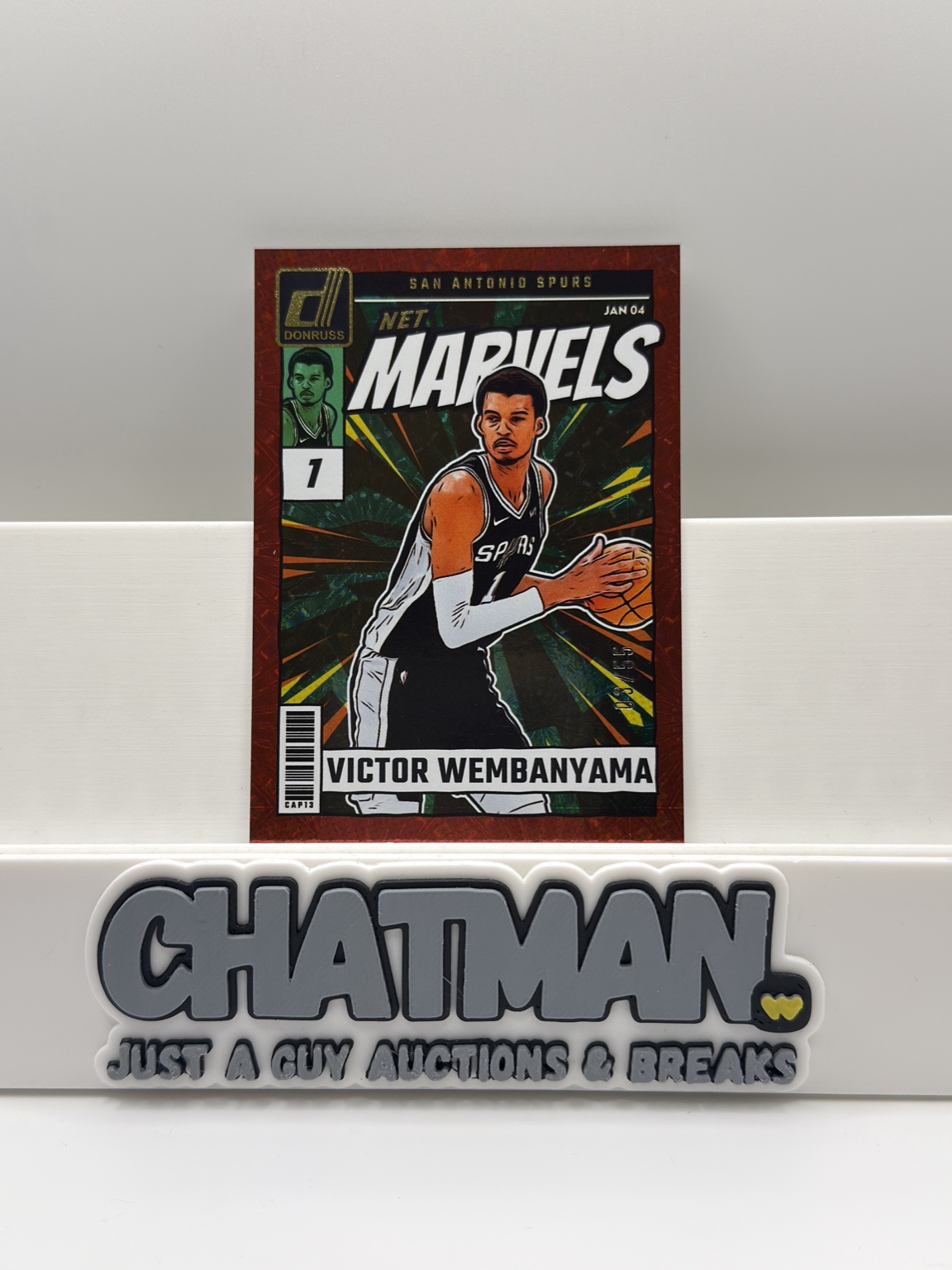 Victor Wembanyama Marvels, pulled in a Chatman break